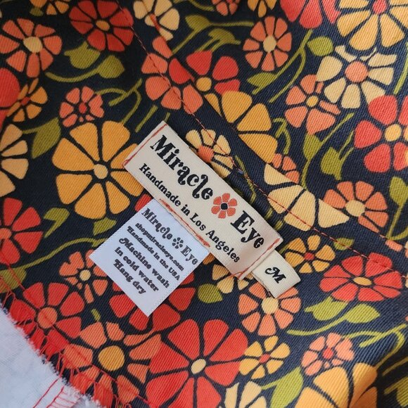 Marigold Floral Romper - Picture 3 of 5